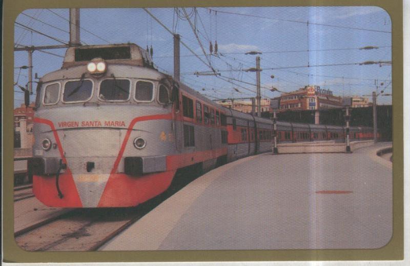Postal 010891: Tren Talgo III, Madrid, 1996