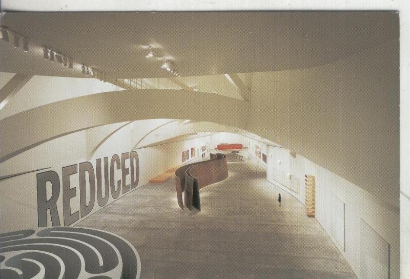 Postal 004015 : Museo Guggenheim en Bilbao: Interior de la galeria