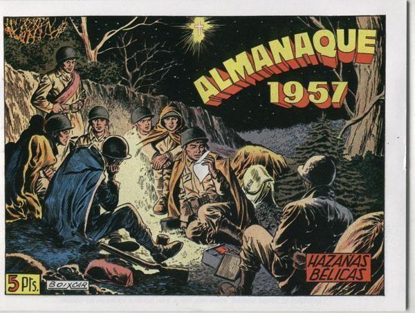 Hazañas Belicas almanaque facsimil 1957