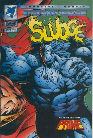 SLUDGE, Volume 1 No.12: SLUDGE vs. PIRME (Malibu Comics)