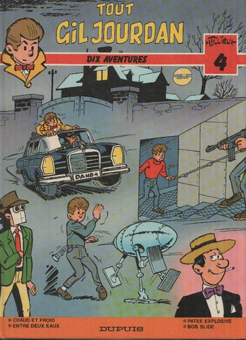 TOUT GIL JOURDAN - Volumen 04: DIX AVENTURES (T.Millieux 1986)