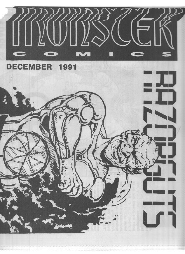 MONSTER COMICS - December 1991 (New Releases of Monster Comics)