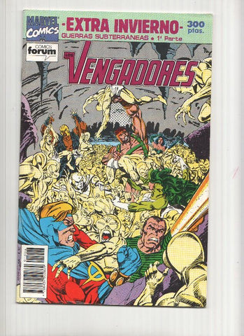 LOS VENGADORES, Extra Invierno 1991: GUERRAS SUBTERRANEAS 1a parte (Forum 1991)