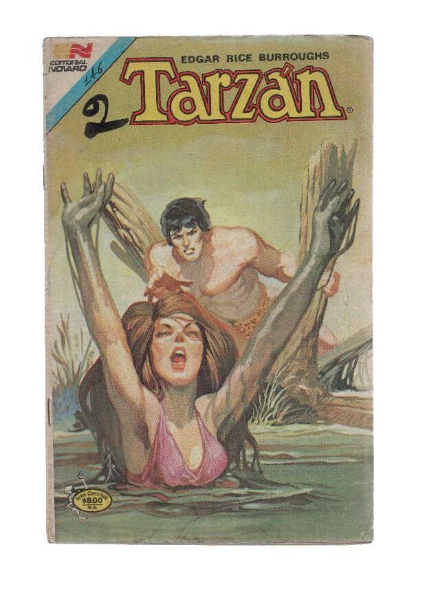 TARZAN - Serie Avestruz, Año VII Numero 3-146: LA ACTRIZ ENAMORADA (NOVARO 1982)