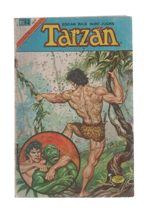 TARZAN - Serie Avestruz, Año VI Numero 3-119: EL PANTANO DE MANGROVE (NOVARO 1980)