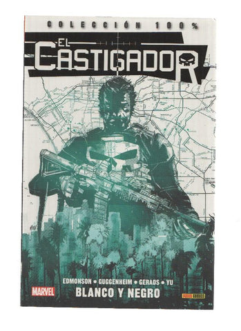 Coleccion 100% Marvel, Numero 04: EL CASTIGADOR - Blanco y Negro (Panini 2014)