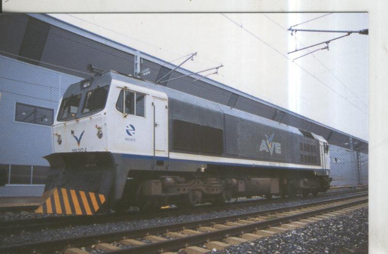 Postal 010973: 319.242.4.AVE en Madrid,Atocha en 2004