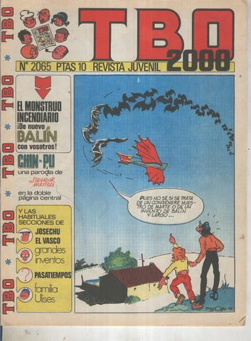 TBO 2000 numero 2065: Balin (Madorell) (numerado 4 en trasera)