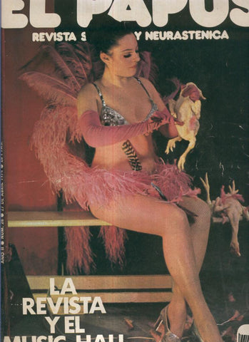 El Papus. Revista de humor numero 028. La revista y el music-hall