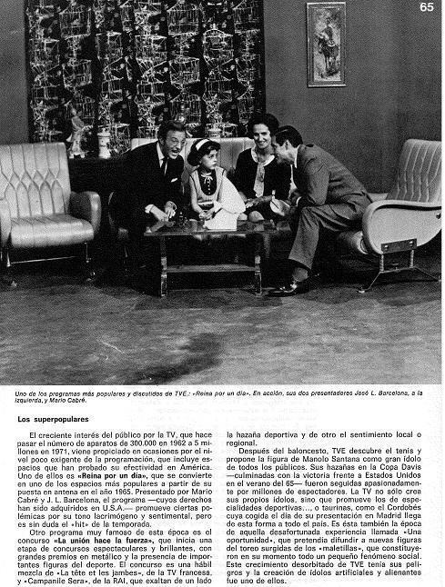 LAMINA 4845: Reina por un dia Jose L. Barcelona
