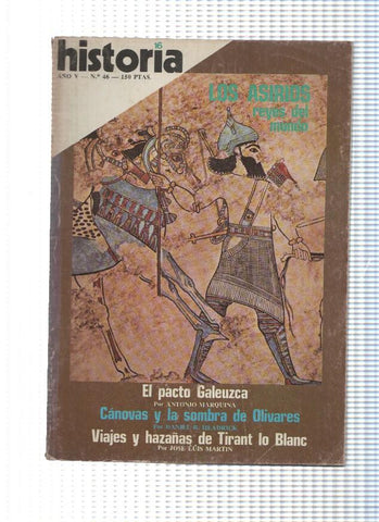 Historia 16 numero 46: Los Asirios, reyes del mundo-El pacto Galeuzca-Canovas y la sombra de Olivares-