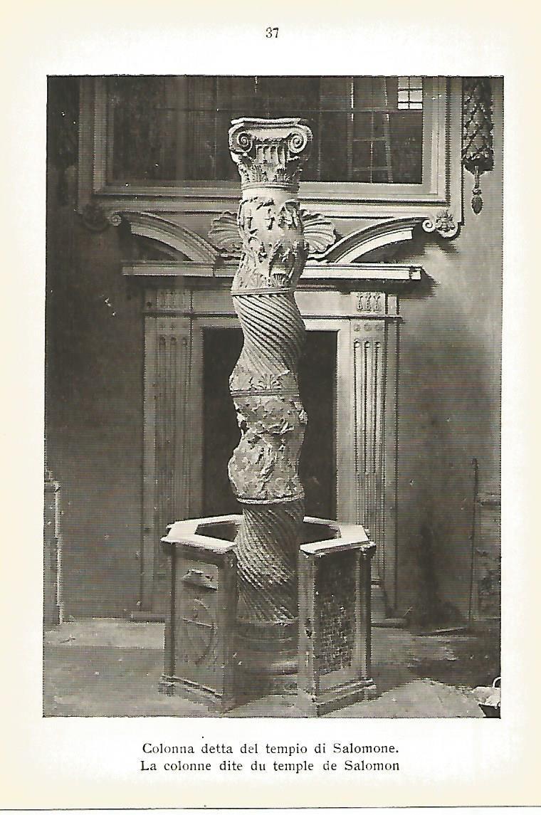 Lamina 788: VATICANO. Columna derecha del templo de Salomon