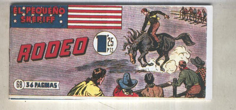 El Pequeño Sheriff facsimil numero 068: Rodeo
