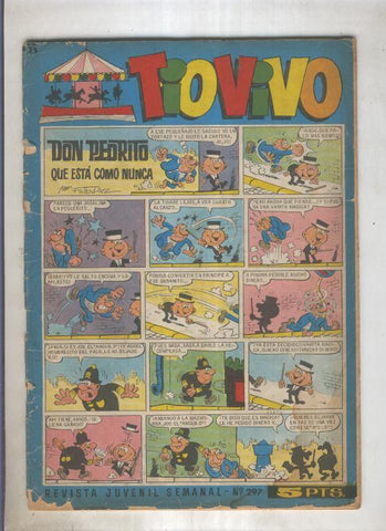Tio Vivo segunda epoca numero 0297 (numerado 2 en trasera)