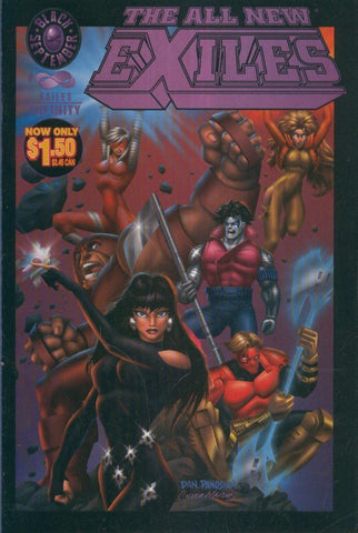 THE ALL NEW EXILES - INFINITY, No.01A: Into the Breach  (Malibu Comics)