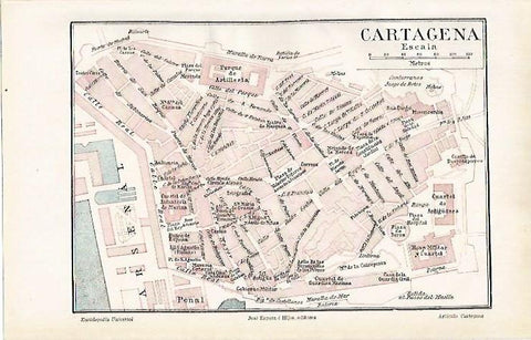 LAMINA ESPASA 4388: Plano de Cartagena