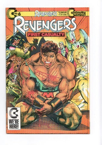 REVENGERS: Featuring MEGALITH, Vol.1: Numero 06 (Continuity Comics 1989)
