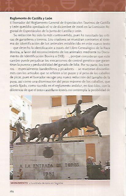 LAMINA COSSIO 50634: Monumento a los toros en Segorbe
