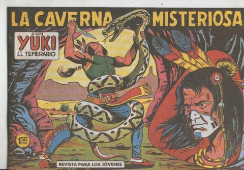 Yuki el temerario facsimil numero 050: La caverna misteriosa