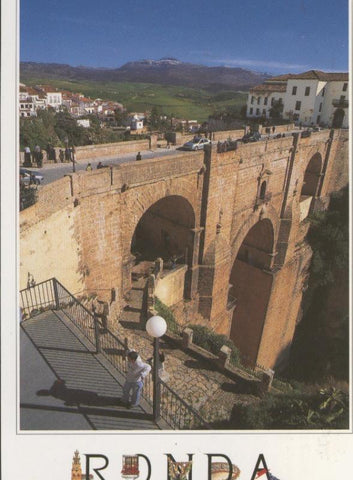 Postal 009381: Puente Nuevo del Tajo de Ronda, Malaga
