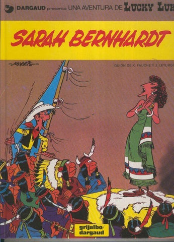 Lucky Luke numero 23: Sarah Bernhardt