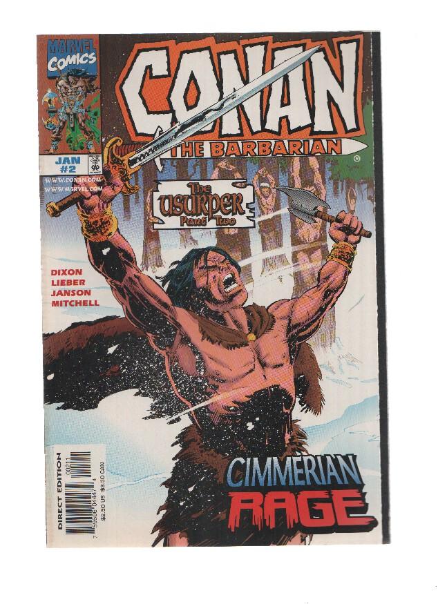 CONAN: THE USURPER, Mini-Serie: Numero 02 of 03 (Marvel Comics)