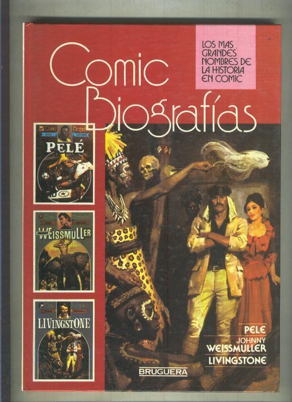 Comic Biografias: Pele, Johnny Weissmuller, Livingstone