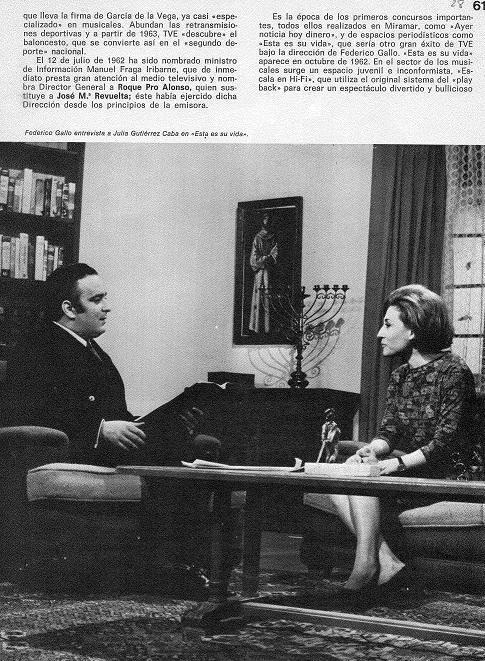 LAMINA 4843: Federico Gallo y Julia Gutierrez Caba