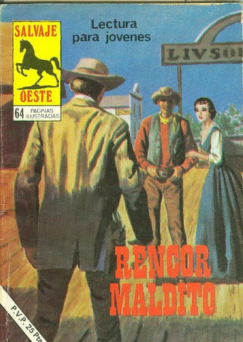 Salvaje Oeste numero 315: Rencor maldito