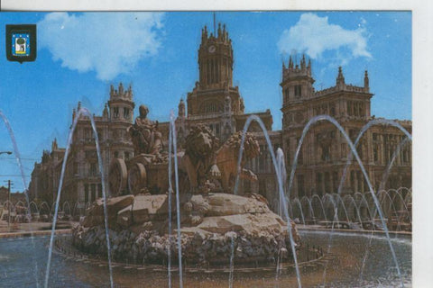 Postal 008180: La Cibeles en Madrid