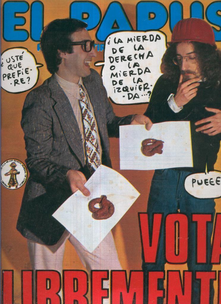 El Papus. Revista de humor numero 250: Vota libremente