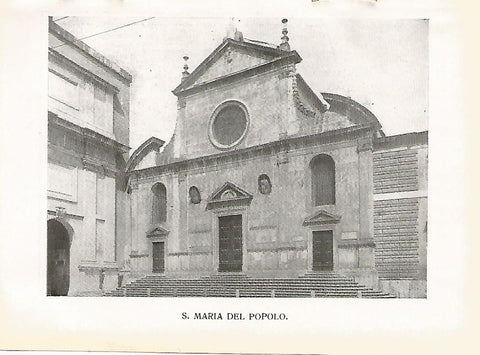 Lamina 1050: ROMA. Santa Maria del Popolo