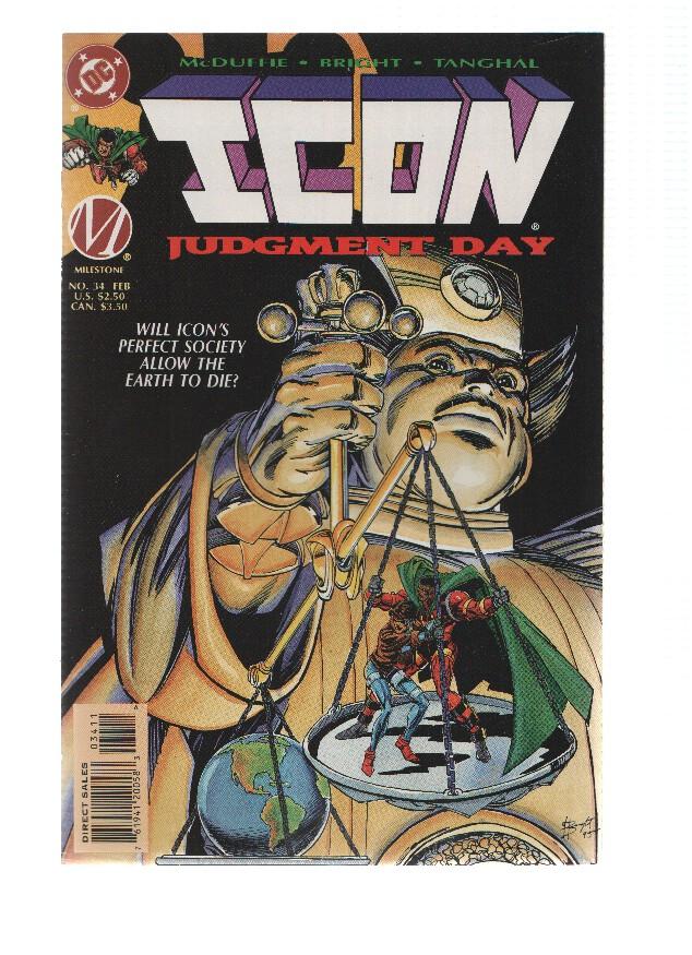 ICON, Volume 1 Numero 34: Rockets Tale (Milestone)