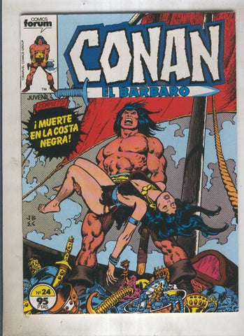 Conan el Barbaro primera edicion numero 024 (numerado 1 en trasera)