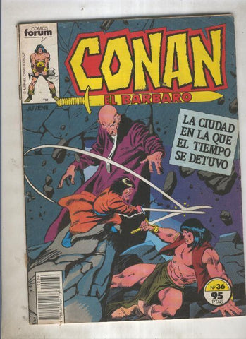 Conan el Barbaro primera edicion numero 036 (numerado 1 en trasera)