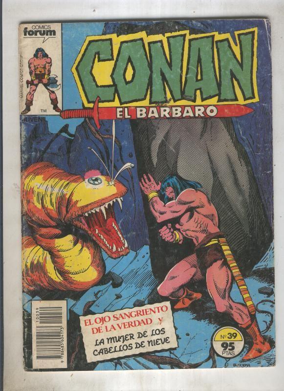 Conan el Barbaro primera edicion numero 039 (numerado 3 en trasera)