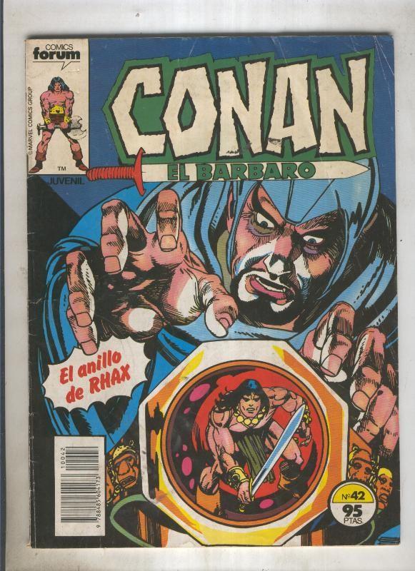 Conan el Barbaro primera edicion numero 042 (numerado 3 en trasera)