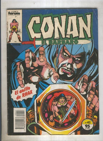 Conan el Barbaro primera edicion numero 042 (numerado 3 en trasera)