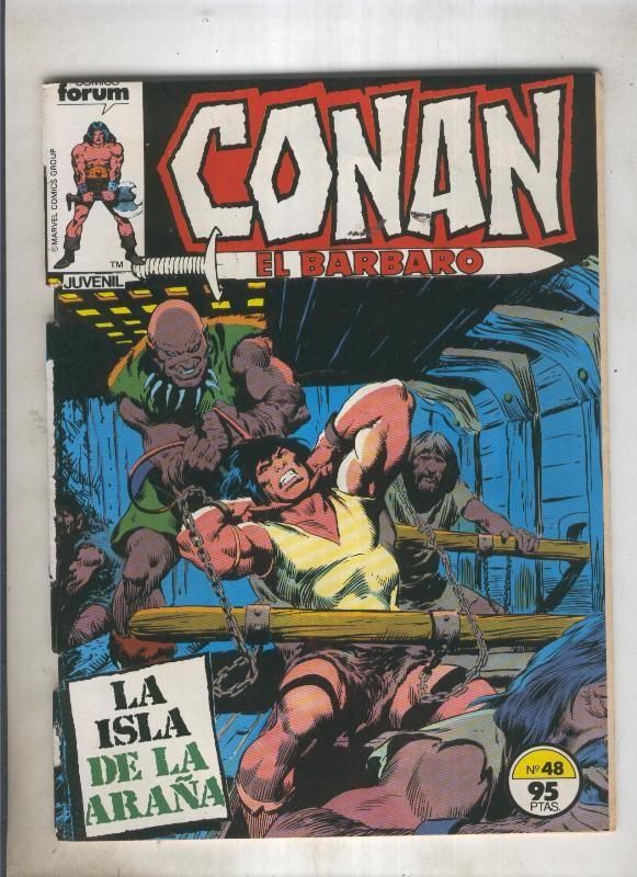 Conan el Barbaro primera edicion numero 048 (numerado 2 en trasera)