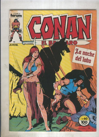 Conan el Barbaro primera edicion numero 060 (numerado 2 en trasera)