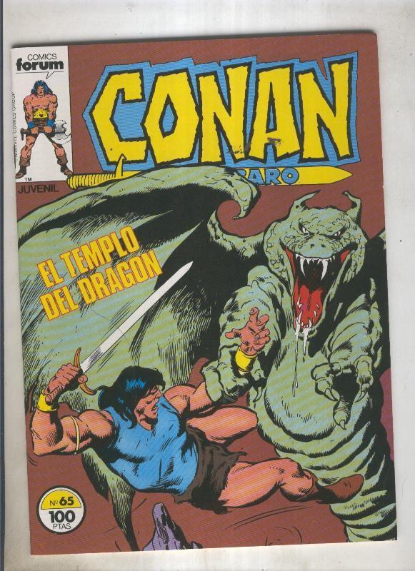 Conan el Barbaro primera edicion numero 065 (numerado 2 en trasera)