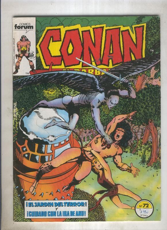 Conan el Barbaro primera edicion numero 072 (numerado 2 en trasera)