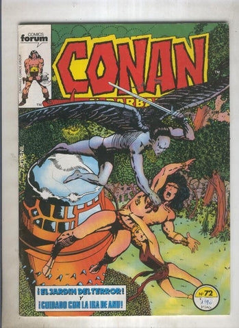 Conan el Barbaro primera edicion numero 072 (numerado 2 en trasera)