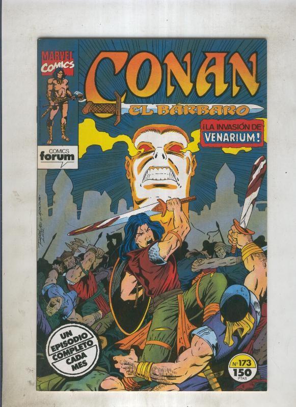 Conan el Barbaro primera edicion numero 173 (numerado 1 en trasera)