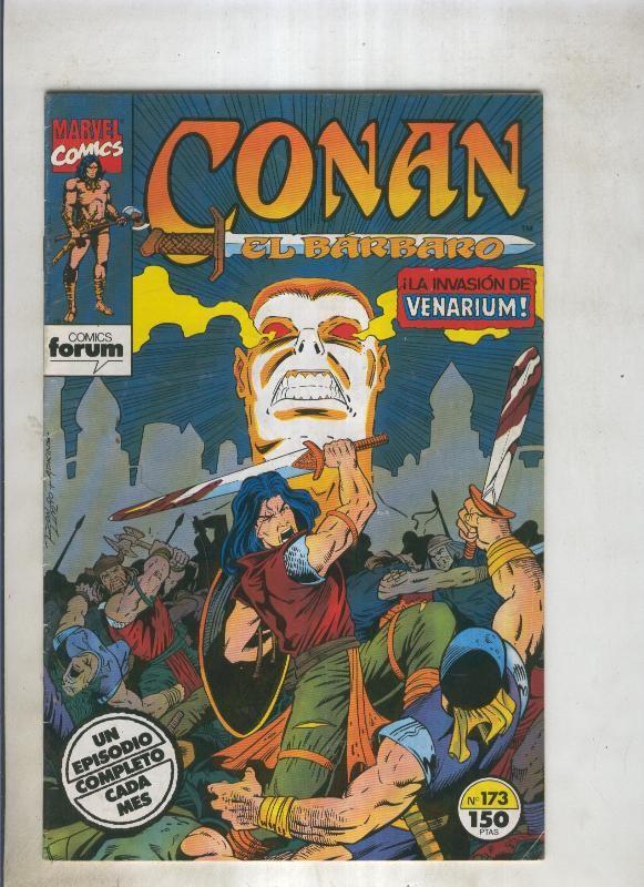 Conan el Barbaro primera edicion numero 173 (numerado 2 en trasera)