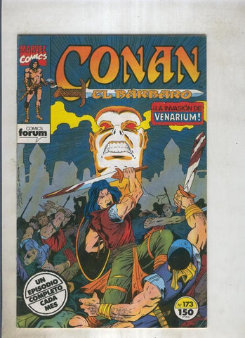 Conan el Barbaro primera edicion numero 173 (numerado 2 en trasera)