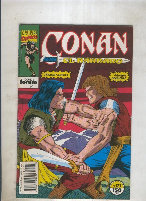 Conan el Barbaro primera edicion numero 171 (numerado 1 en trasera)