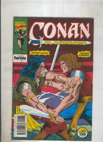Conan el Barbaro primera edicion numero 171 (numerado 1 en trasera)