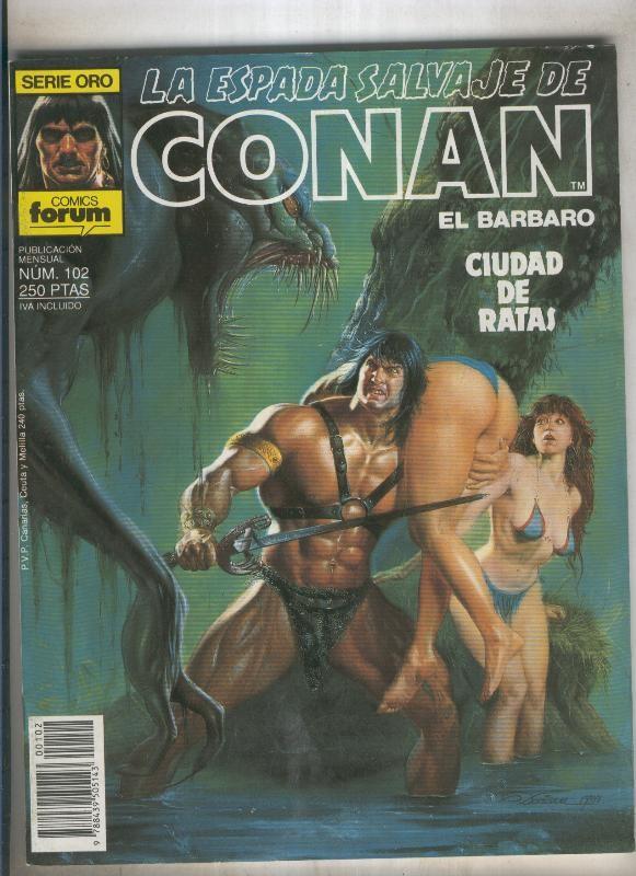 La espada de conan el barbaro numero 102