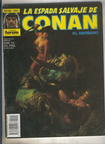 La espada de conan el barbaro numero 112